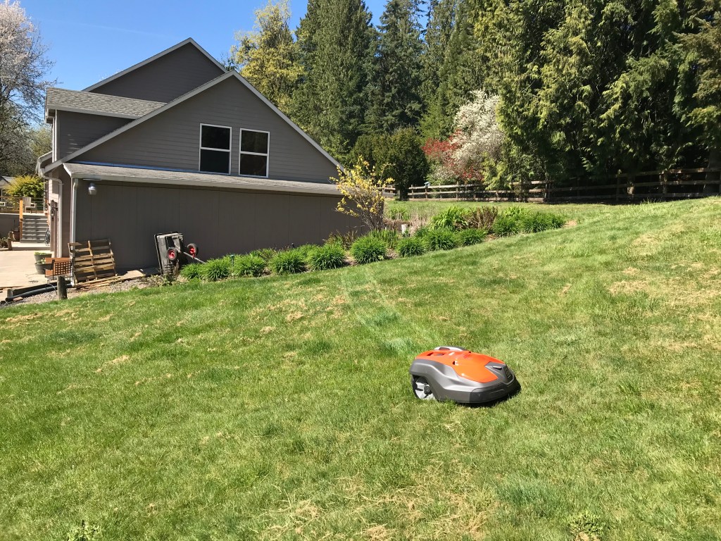 Husqvarna Automower installed in Vancouver, WA
