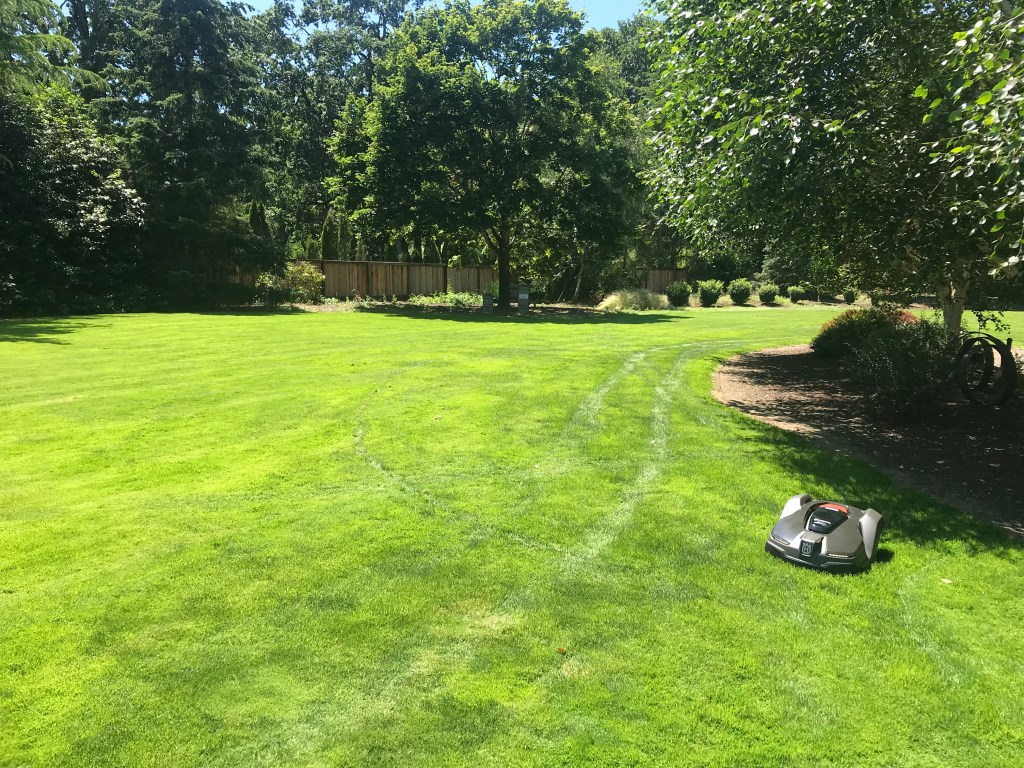 Husqvarna Automower installed in Aurora, OR