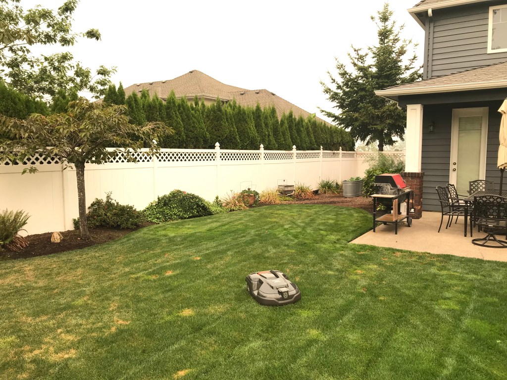 Husqvarna Automower installed in Albany, OR