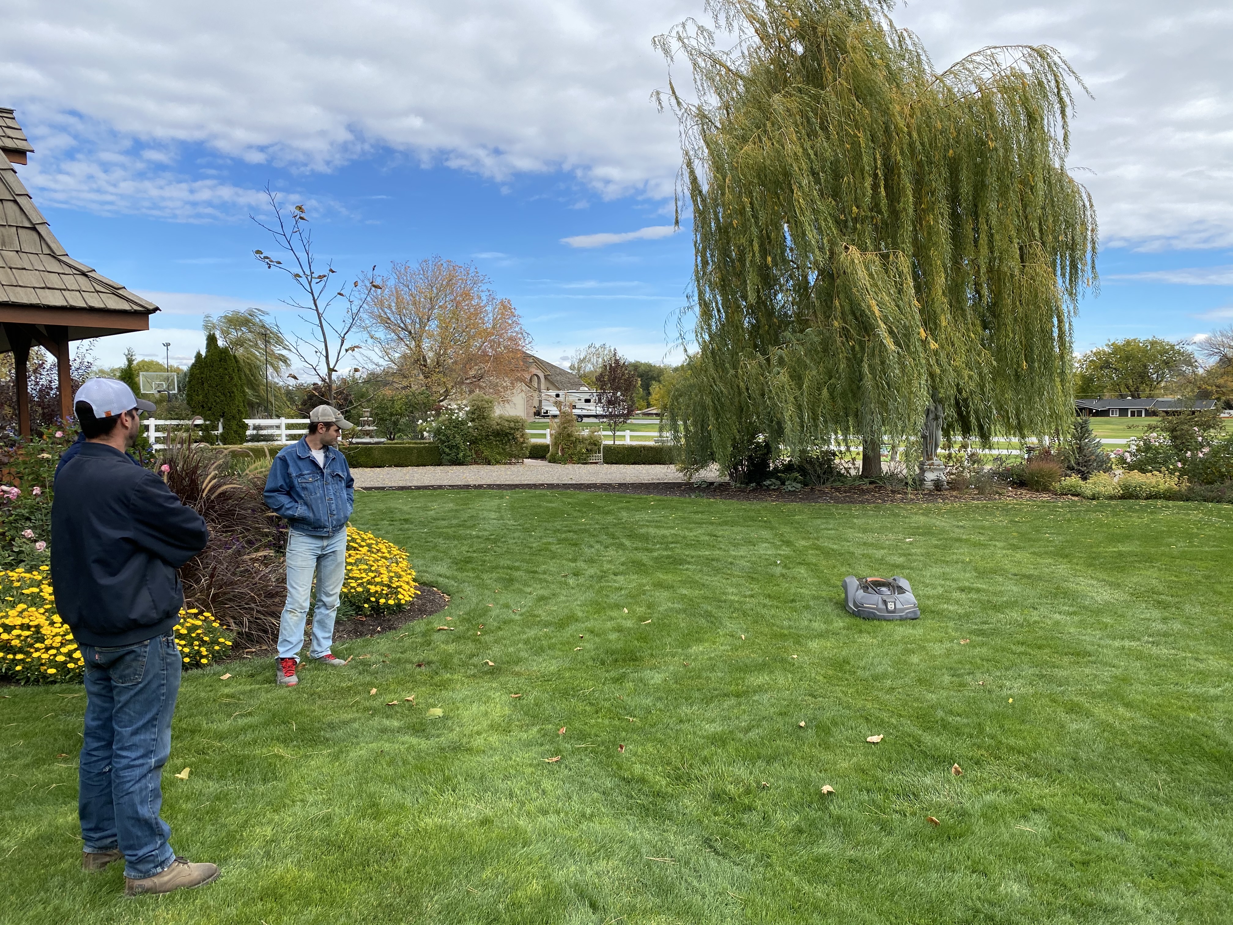 Husqvarna Automower installed in Ontario, OR