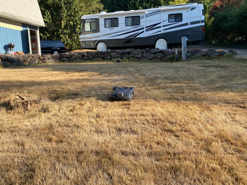 Husqvarna Automower installation in Maple Valley, WA